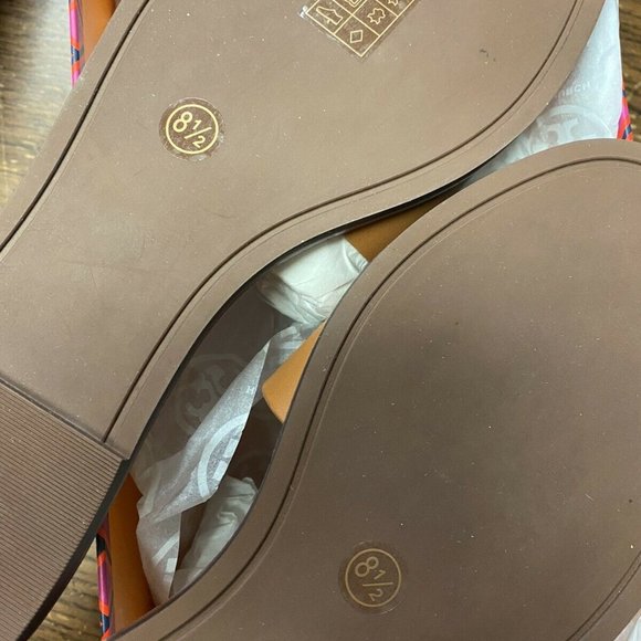 Tory Burch Tan Leather Slippers - Picture 10 of 10